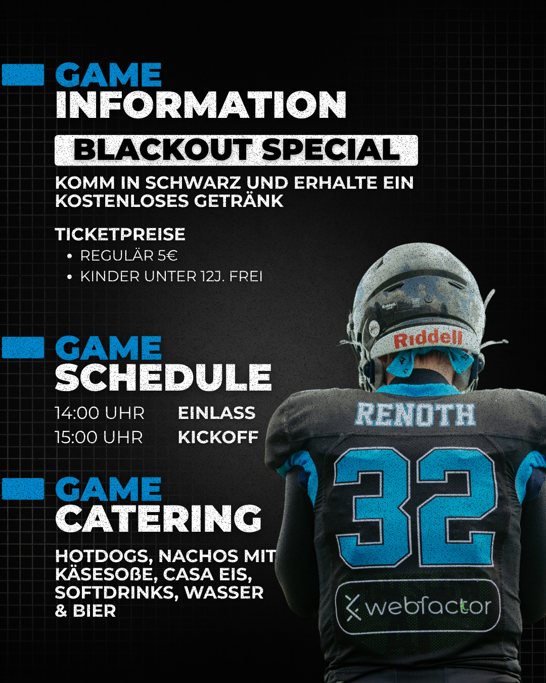 Home Opener 2026: Blackout Game