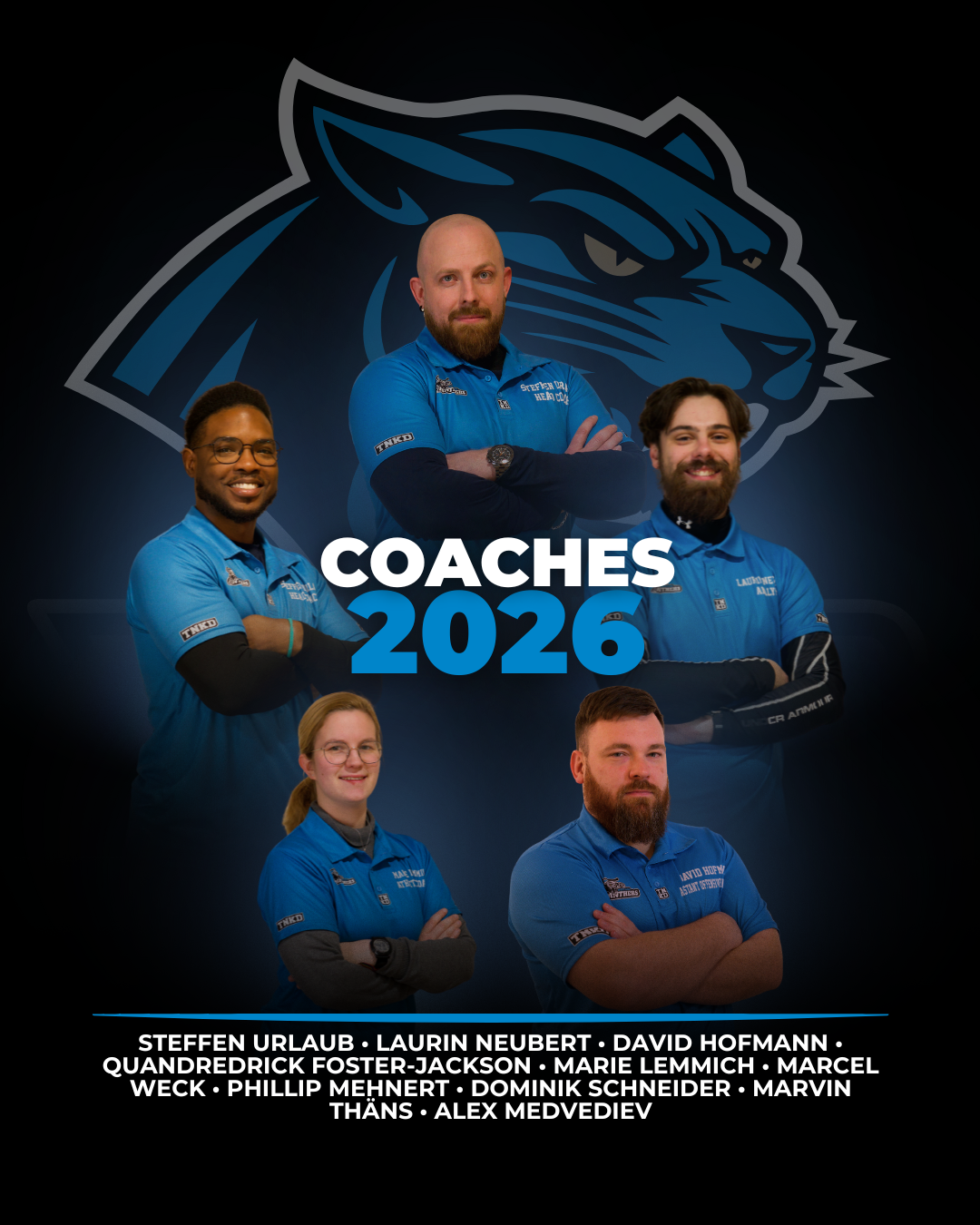 Coaching Staff 2026 - Seniors